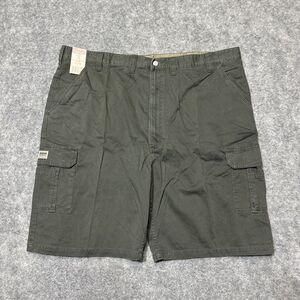 New Wrangler Hero Originals‎ Men's Loose Fit Twill Cargo Shorts Size 46 Green